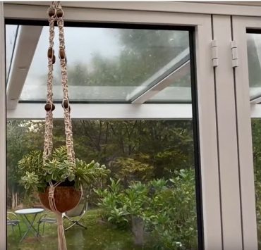 makramee blumenampel