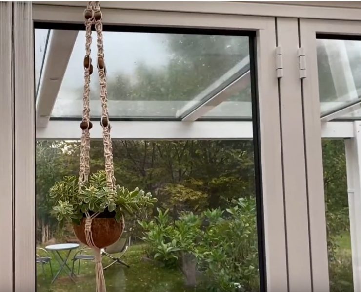 makramee blumenampel