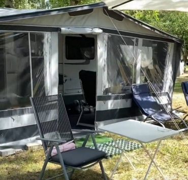 Naturcamp Pruchten Wohnwagen