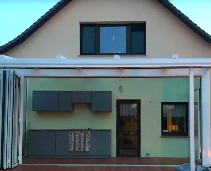 wintergarten kuechenzeile